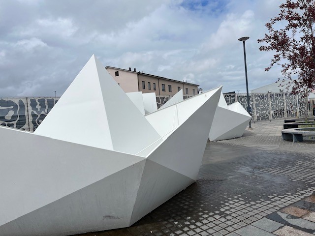 Paper Boat Sculptures, Tallinn, Estonia